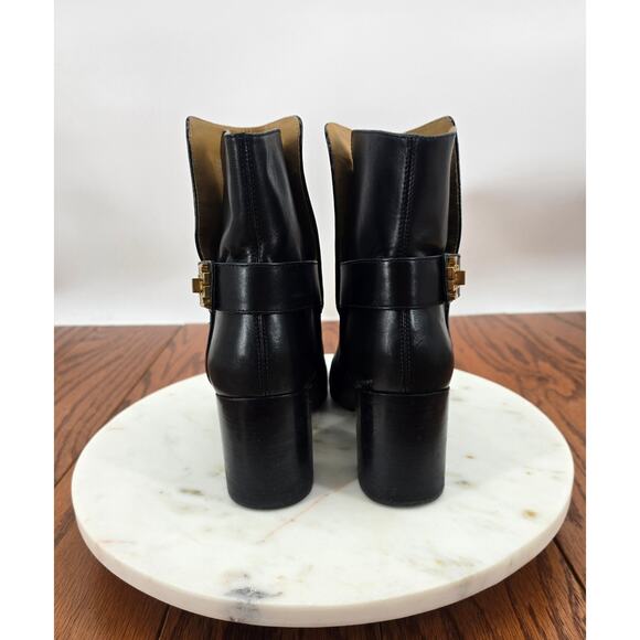 Tory Burch Kira 70MM Leather Ankle Boots - Picture 2 of 9